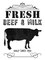 Fresh Beef And Milk Poster Print by Sheldon Lewis - Item # VARPDXSLBRC384C